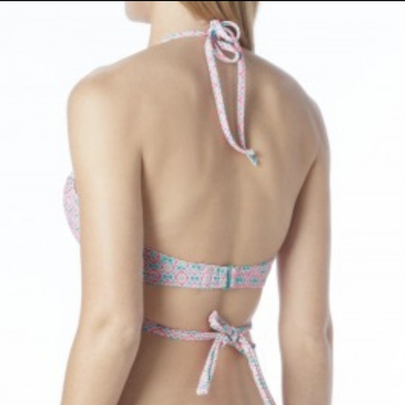 Coco Rave Simone halter wrap bikini top 36 D - Picture 3 of 8